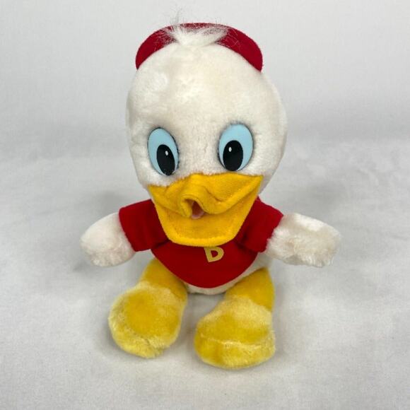 Vintage Disney Parks Dewey Duck Plush - Picture 1 of 9